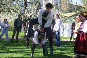 Празднование Пасхи на территории Национального заповедника «София Киевская»