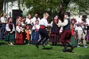 Празднование Пасхи на территории Национального заповедника «София Киевская»