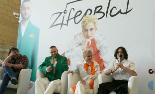 Serhiy Prytula, Fedor Khodakov, Daniil Leshchinsky and Valentyn Leshchinsky