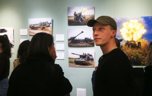 A photo exhibition on the occasion of the 10th anniversary of the creation of the 43rd Separate Artillery Brigade named after Hetman Taras Tryasylо