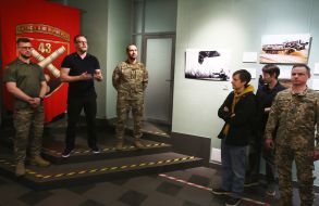 Фотовыставка по случаю 10-летия создания 43-й Отдельной артиллерийской бригады имени гетмана Тараса Трясило
