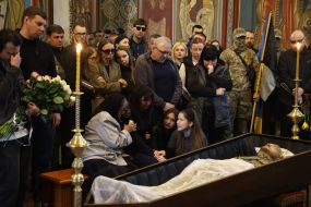 Farewell ceremony for serviceman Daniel “Frenchman” Kovalchuk