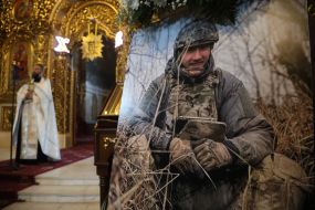Farewell ceremony for serviceman Daniel “Frenchman” Kovalchuk