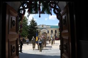 Farewell ceremony for serviceman Daniel “Frenchman” Kovalchuk