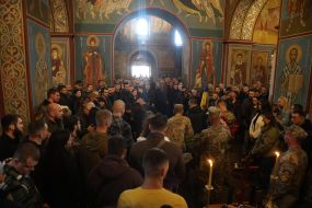 Farewell ceremony for serviceman Daniel “Frenchman” Kovalchuk