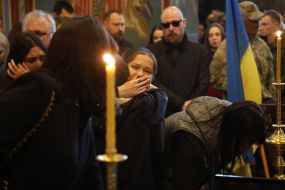 Farewell ceremony for serviceman Daniel “Frenchman” Kovalchuk