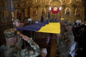 Farewell ceremony for serviceman Daniel “Frenchman” Kovalchuk