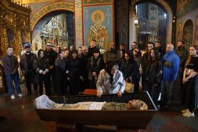 Farewell ceremony for serviceman Daniel “Frenchman” Kovalchuk