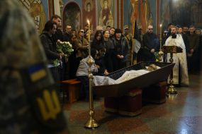 Farewell ceremony for serviceman Daniel “Frenchman” Kovalchuk