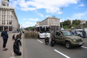 Farewell ceremony for serviceman Daniel “Frenchman” Kovalchuk