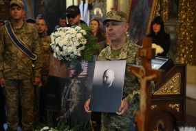 Farewell ceremony for serviceman Daniel “Frenchman” Kovalchuk