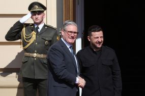 Volodymyr Zelenskyy, Keir Starmer