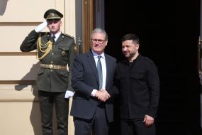 Volodymyr Zelenskyy, Keir Starmer
