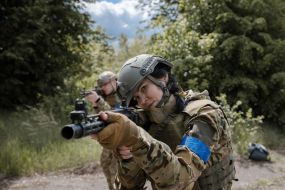 Military exercise participant