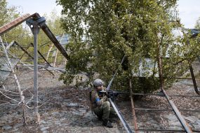 Military exercise participant