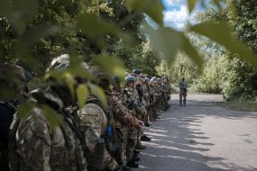 Participants in military exercises