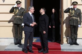 Volodymyr Zelenskyy, Keir Starmer