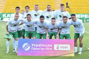 Players of FC Karpaty (Lviv)