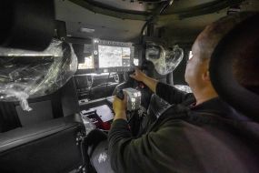 Tactical exercises of one of the companies of the 13th brigade of the Charter National Guard in the Kharkiv region