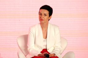 Участница презентации исследования