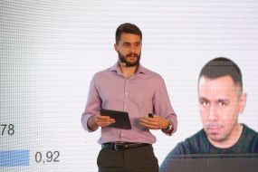 Участник презентации исследования