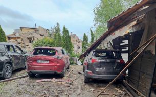 Consequences of the nightly massive combined attack in the Kyiv region
