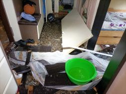 Consequences of a massive combined attack in Kyiv