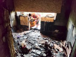 Consequences of a massive combined attack in Kyiv