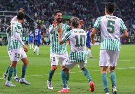 Players of FC Betis (Seville, Spain)