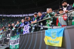 Fans in the stands
