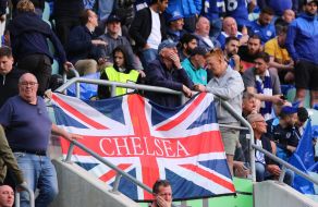 Fans in the stands