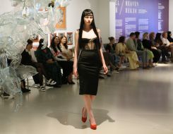 Fashion performance by Ukrainian designer Oksana Karavanska "Dürer. Angels. Temptresses" in Lviv