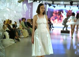 Fashion performance by Ukrainian designer Oksana Karavanska "Dürer. Angels. Temptresses" in Lviv