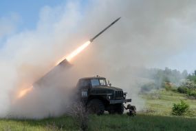 Soldiers of the 30th Separate Mechanized Brigade