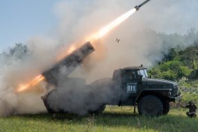 Soldiers of the 30th Separate Mechanized Brigade