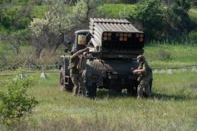 Soldiers of the 30th Separate Mechanized Brigade