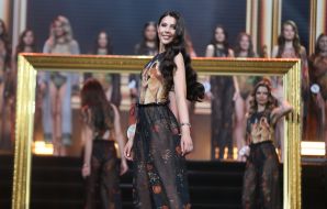 Participants of the contest "Miss Lviv 2025 - New Era!" at the Lviv Opera