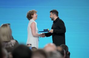 Volodymyr Zelenskyy at the 3rd International Summit of Cities and Regions