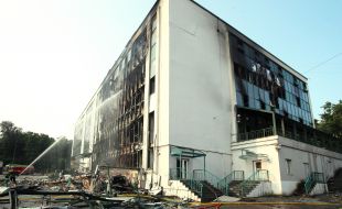 Consequences of massive attack in Kyiv