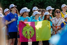 Открытие финала соревнований по спортивному ориентированию