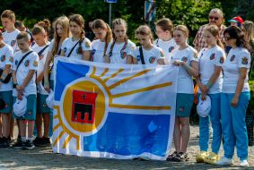 Opening of the finals of the orienteering competition