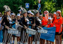 Відкриття фіналу змагань зі спортивного орієнтування