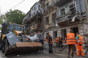 The consequences of the massive shelling of Odesa