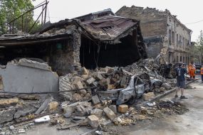 The consequences of the massive shelling of Odesa