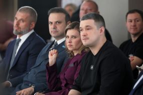 Елена Зеленская и Михаил Федоров