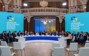 Participants of the Ukraine-Southeastern Europe Summit in Odessa