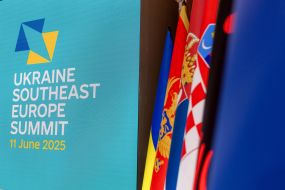 Emblem of the Ukraine-Southeast Europe Summit in Odessa