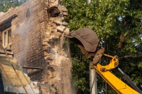 Eliminating the consequences of Russia's night attack on Kharkiv