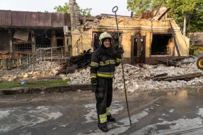 Eliminating the consequences of Russia's night attack on Kharkiv