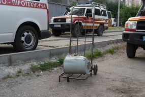 Eliminating the consequences of Russia's night attack on Kharkiv